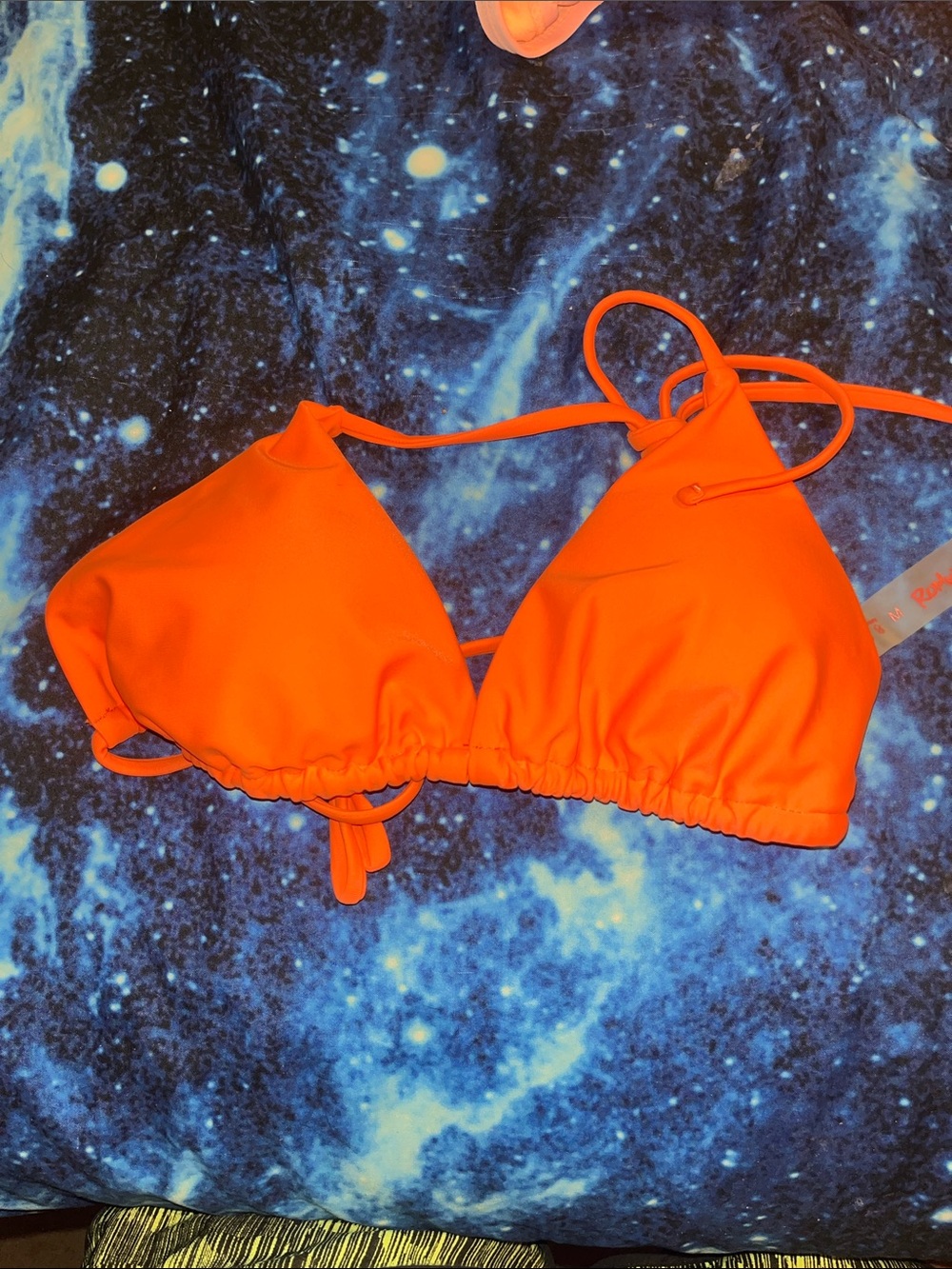 Orange Triangle Bikini Top - Brand